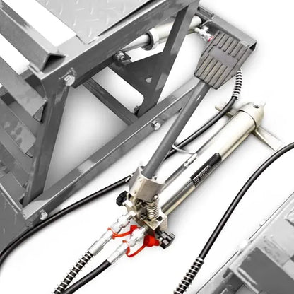 💥Capacity Hydraulic Underbody Access Car Lift with Ramp（💥Discounted Items in Stock🎁Free Shipping）