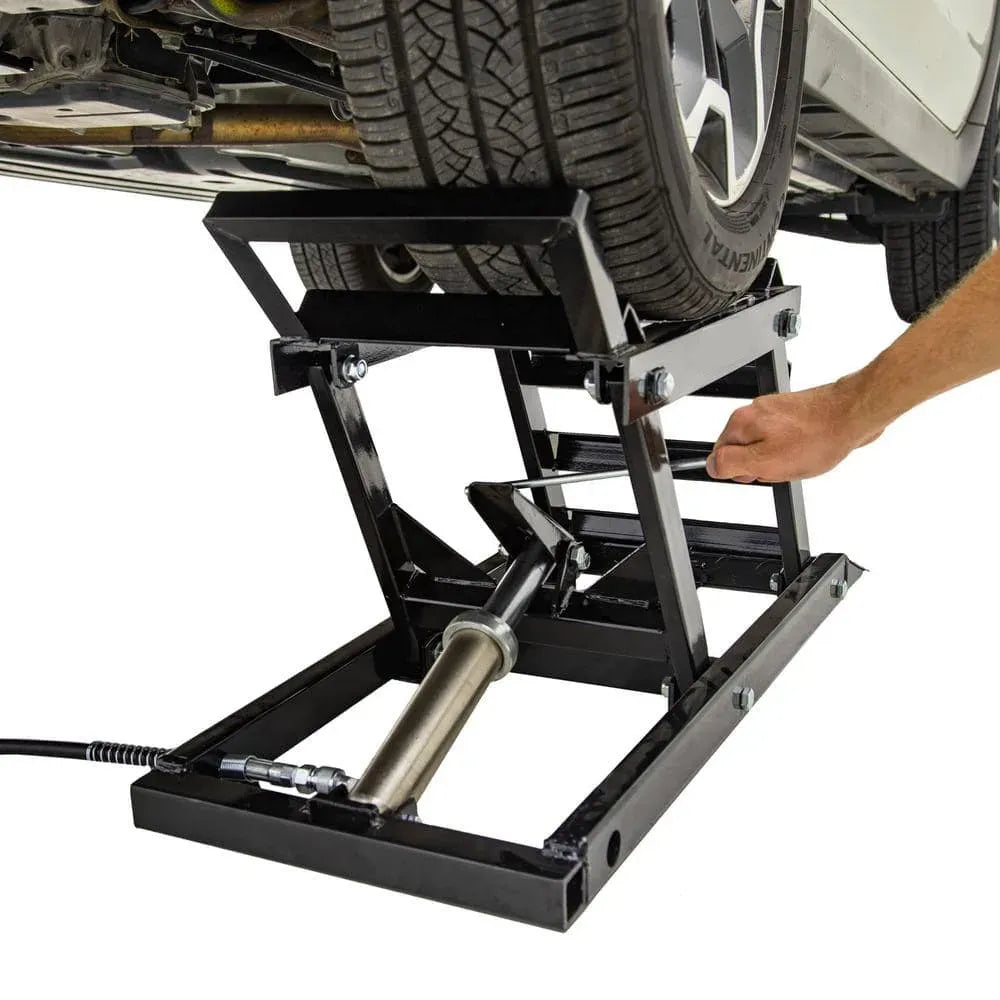 💥Capacity Hydraulic Underbody Access Car Lift with Ramp（💥Discounted Items in Stock🎁Free Shipping）