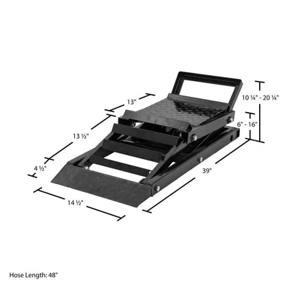 💥Capacity Hydraulic Underbody Access Car Lift with Ramp（💥Discounted Items in Stock🎁Free Shipping）
