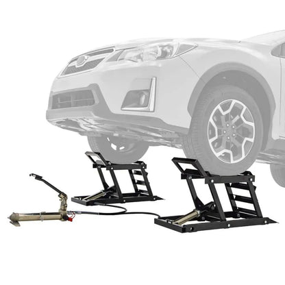 💥Capacity Hydraulic Underbody Access Car Lift with Ramp（💥Discounted Items in Stock🎁Free Shipping）