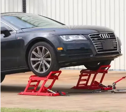 💥Capacity Hydraulic Underbody Access Car Lift with Ramp（💥Discounted Items in Stock🎁Free Shipping）