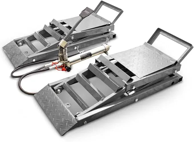 💥Capacity Hydraulic Underbody Access Car Lift with Ramp（💥Discounted Items in Stock🎁Free Shipping）