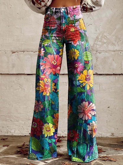 Women's Long Fit Baggy Jeans