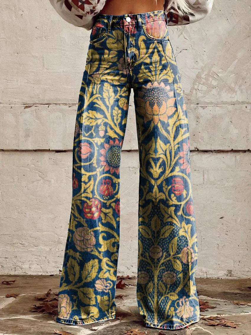 Women's Long Fit Baggy Jeans