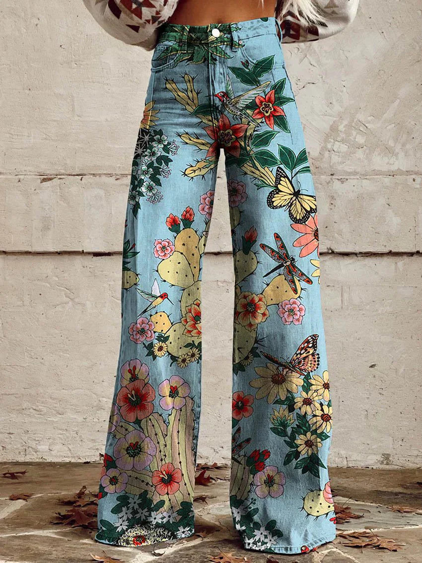 Women's Long Fit Baggy Jeans