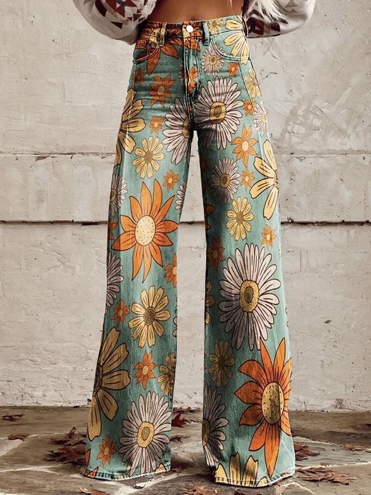 Women's Long Fit Baggy Jeans