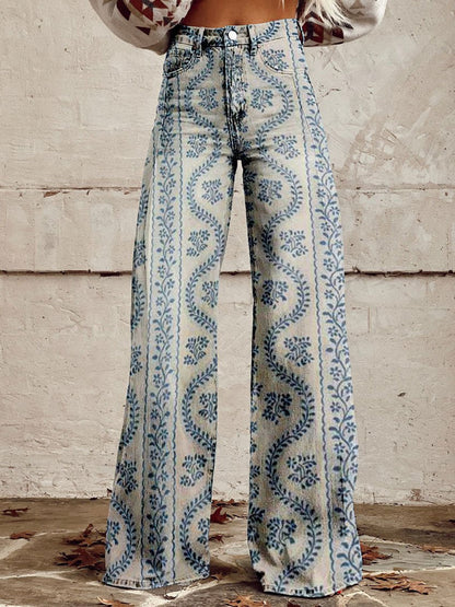 Women's Long Fit Baggy Jeans