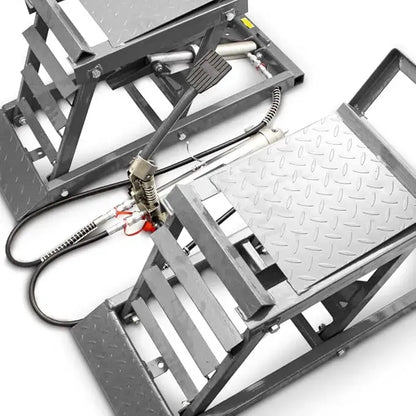 💥Capacity Hydraulic Underbody Access Car Lift with Ramp（💥Discounted Items in Stock🎁Free Shipping）