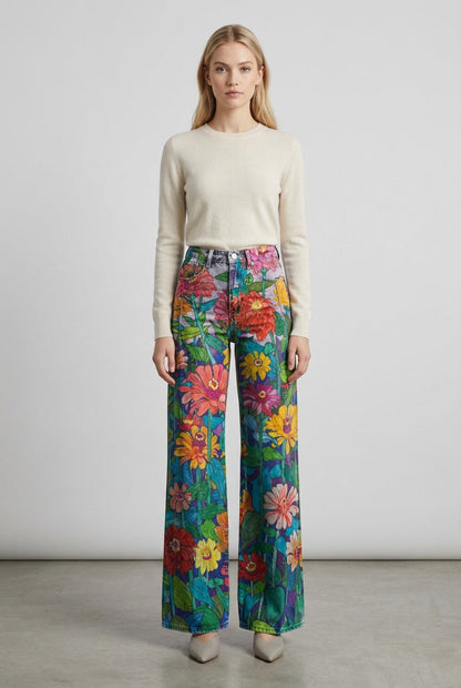Women's Long Fit Baggy Jeans