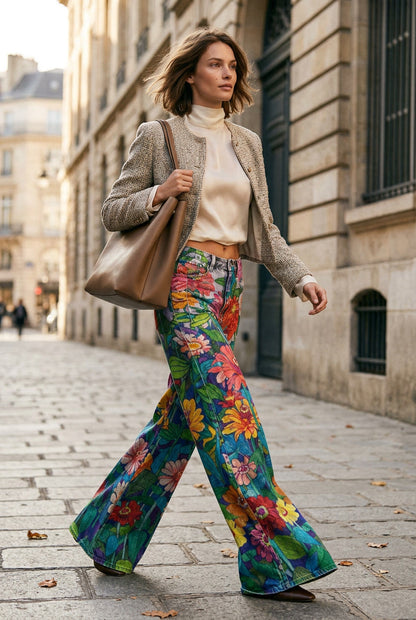 Women's Long Fit Baggy Jeans