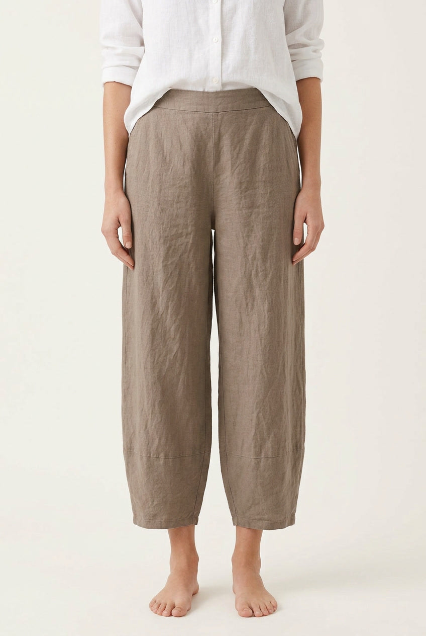 Women's Linen Relaxed Fit Leisure Pants